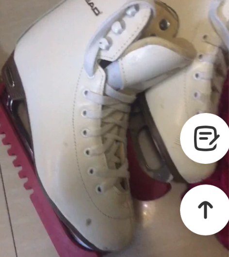 闲置儿童花样冰刀35码海德品牌 尺码35,...