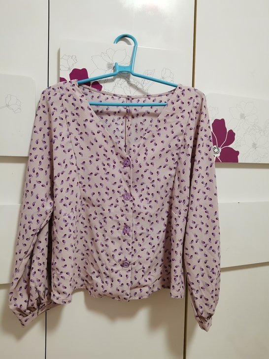 雪纺衬衫L码 能穿到120多斤