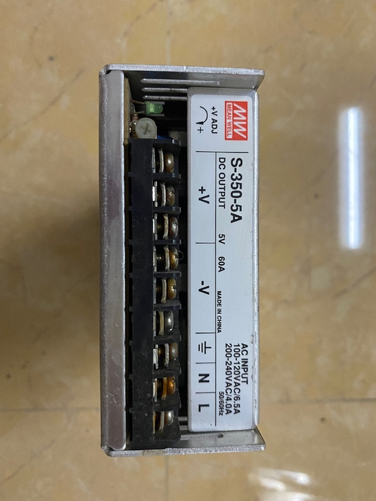 明纬电源S-350-5A5V60A外观不是...