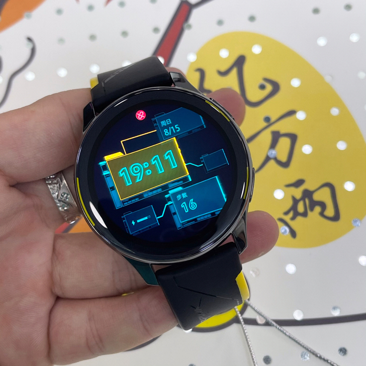 一加OnePlus Watch 赛博朋克限...