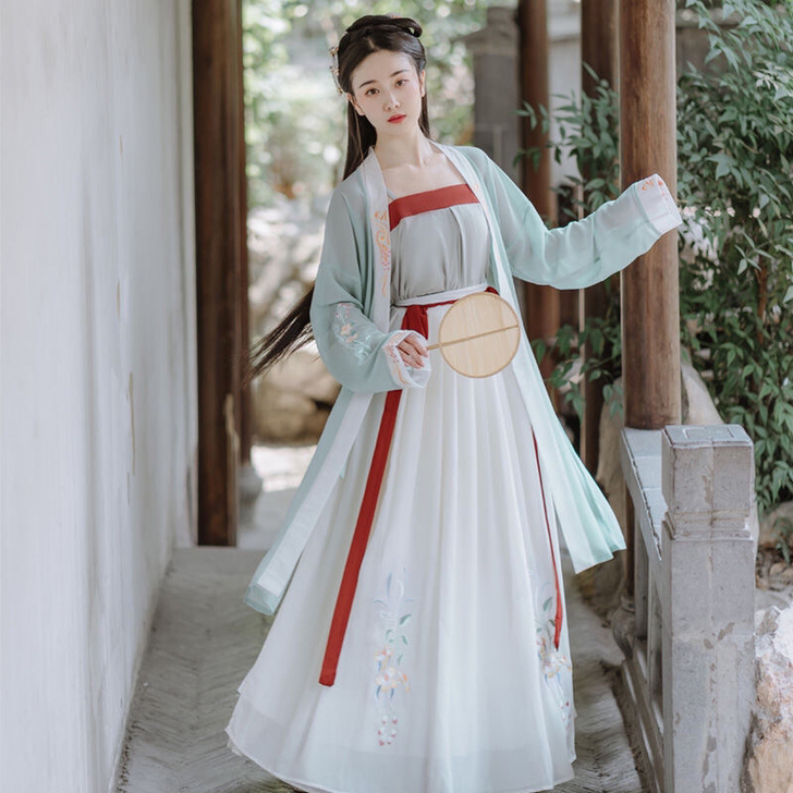 实体店不开了【芙蓉】茗月萱原创汉服女宋裤裙...