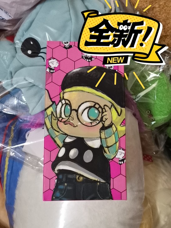 全新 老夫子Molly 粉红少女心配色