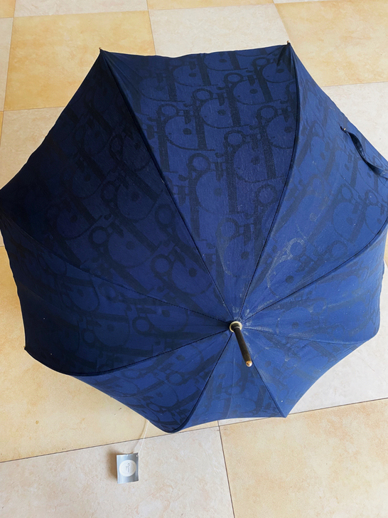 中古迪奥雨伞Dior老花古董伞
