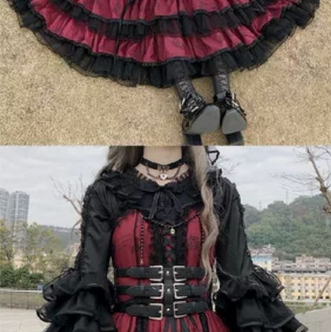 羊羊羊兰兰兰*千层蛋糕衬衫*lolita衬...