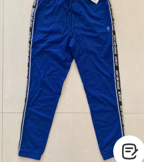 美特斯邦威蓝色休闲裤全新 170/76A、...