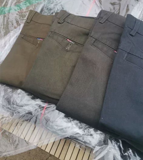 经典秋冬厚款全棉大版直筒宽松休闲裤男处理，...