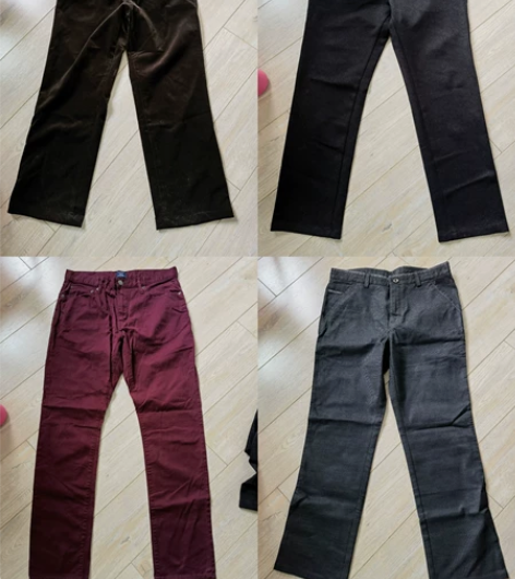 包邮 男士休闲裤毛呢裤灯芯绒裤子 具体尺码...
