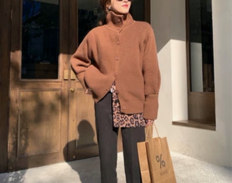 春秋高腰显瘦西装裤女黑色开叉裤拖地裤直筒裤...