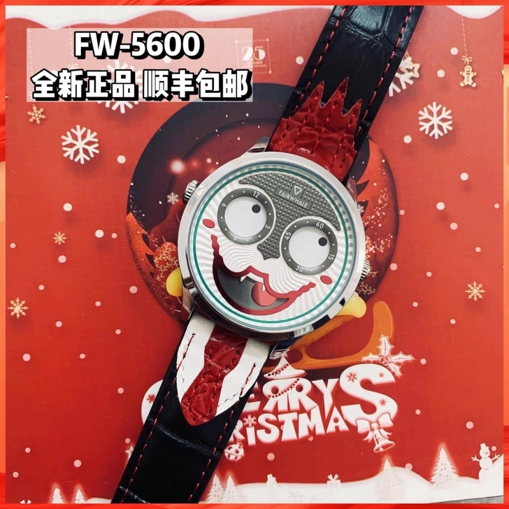 【全新】马克华菲石英表正品个性俄罗斯小丑手...