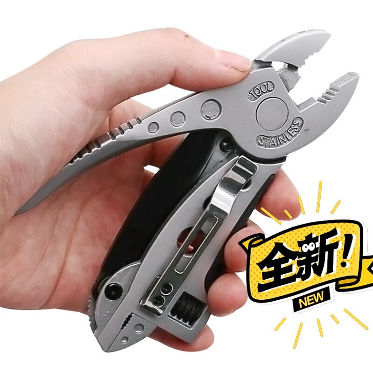 多功能户外扳手钳子 折叠小钳子户外多用工具...