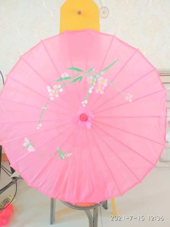 古装拍摄道具，花伞拍照摄影道具，木质骨架，...