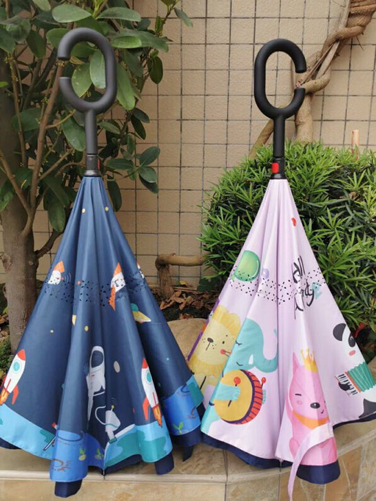 雨季到了，方便的反向雨伞你备好了吗？反向设...