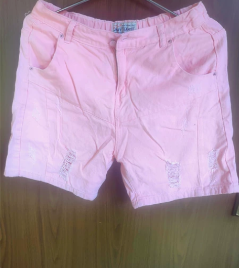 牛仔蓝色潮牌牛仔裤男士宽松大码秋季印花束脚...