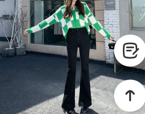 高腰微喇牛仔裤女2022年夏显瘦鱼尾裤拖地...