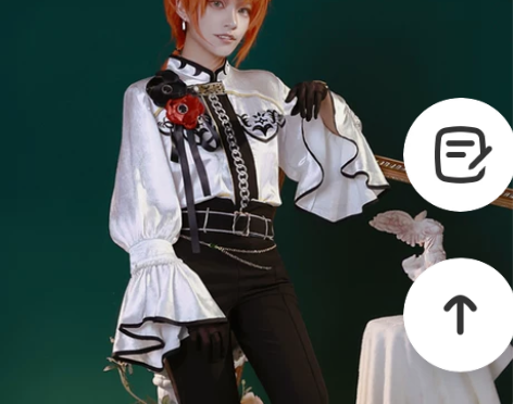 【出/换】鸣上岚配饰+朔间凛月cos服（其...