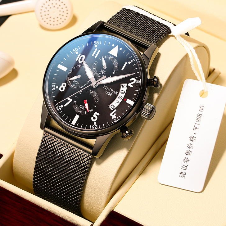 钢带手表，全自动表，男士手表