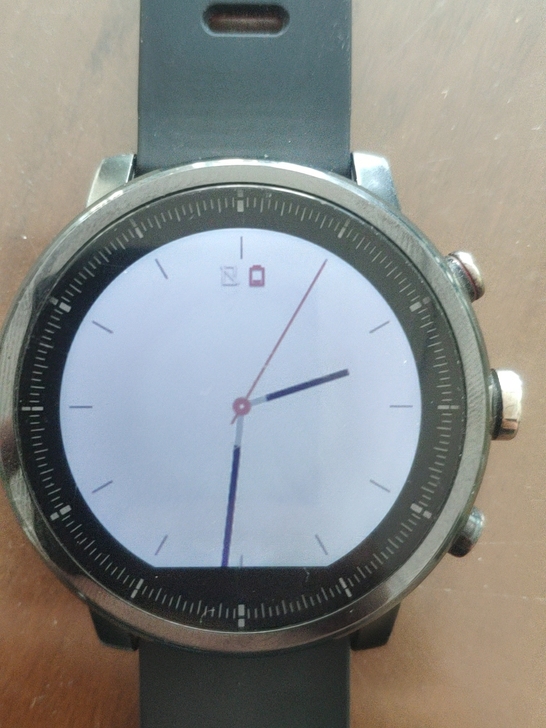 amazfit 华米运动手表2 表盘有细微...