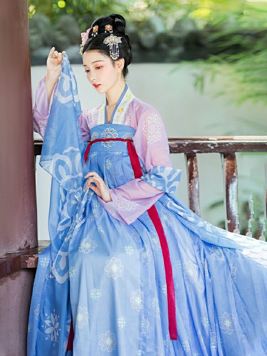 相思赋 唐制汉服 顺丰包邮 送37码 汉服鞋