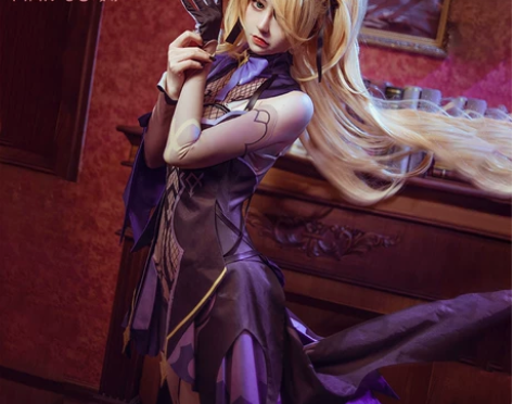 现货cos原神cos服菲谢尔c服原神游戏同...