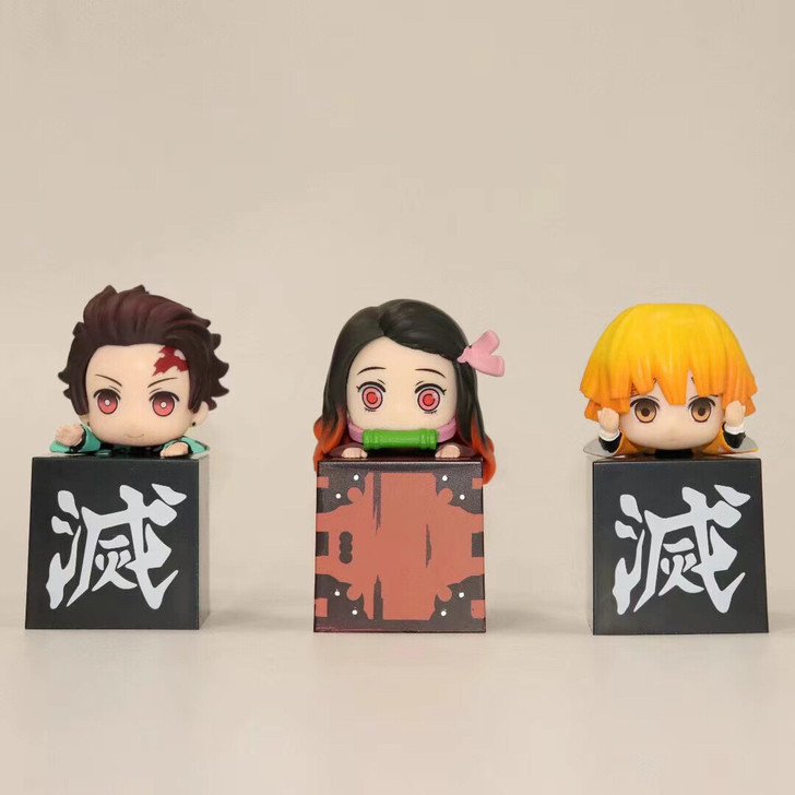 萌萌哒鬼灭之刃 我妻善逸 灶门炭治郎 祢豆...
