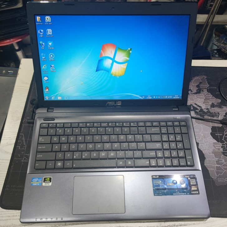 华硕x55vd笔记本i3独显500g硬盘