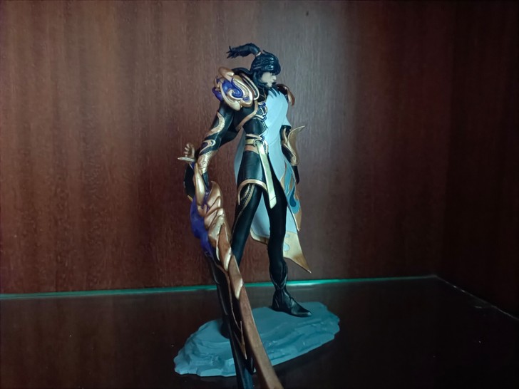 王者荣耀李信,一念神魔手办gk完成品