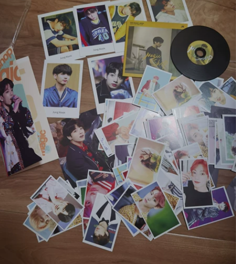 防弹少年团 田柾国 果吧周边机票价➕黑胶唱...