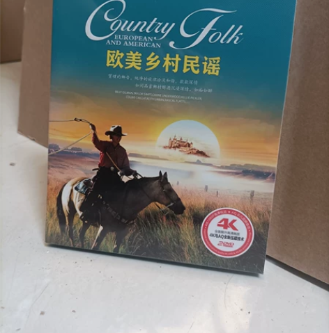 欧美乡村民谣Dvd，一盒里面有两张Dvd光...