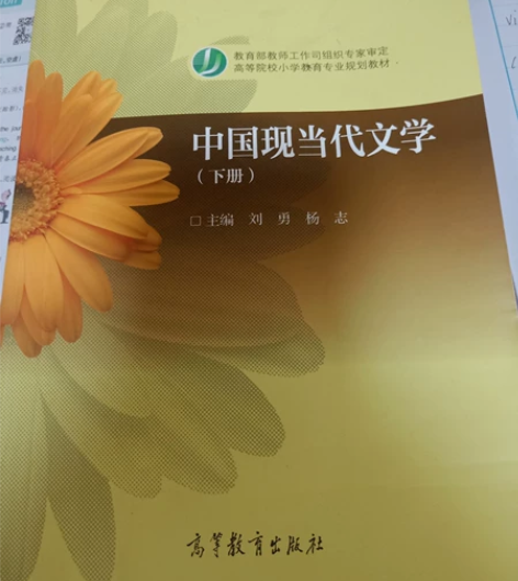 二手中国现当代文学下册 刘勇 杨志 高等教...