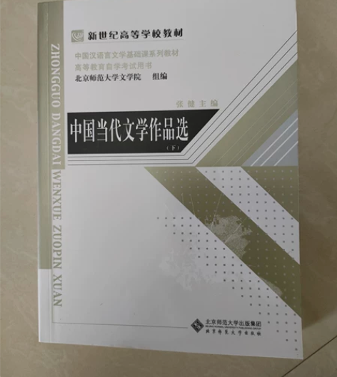 《中国当代文学作品选》（下） 主编:张健 ...