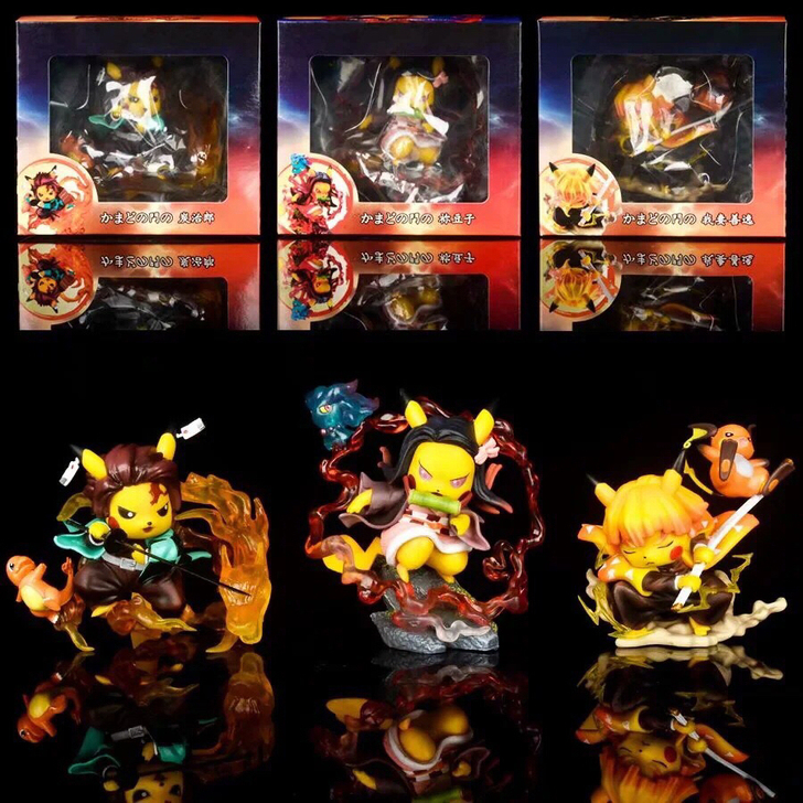 鬼灭之刃 COS 皮卡 炭治郎 小火龙 祢...