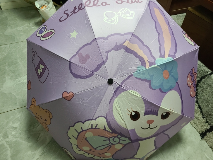星黛露八骨晴雨伞全新