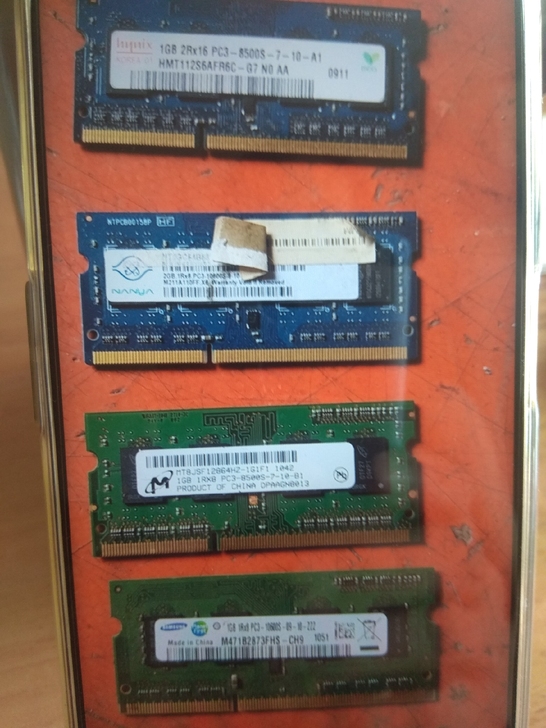 笔记本内存条三代1G品牌机上有60条，二手...