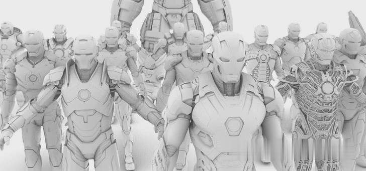 钢铁侠3d打印文件【3D打印数据】漫威钢铁...