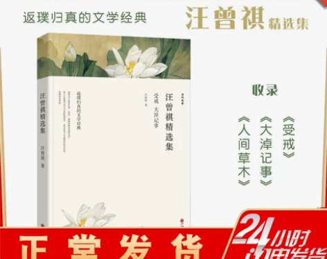 汪曾祺散文集 人间草木 汪曾祺正版受戒大淖...