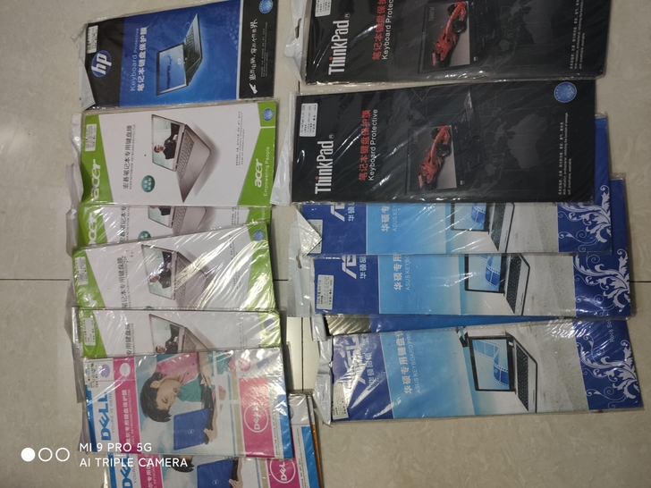 笔记本电脑键盘保护膜 2元一张