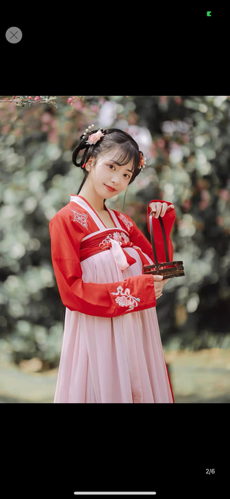 池夏 菩提:莲瑟 汉服，穿过1.2次，可刀...