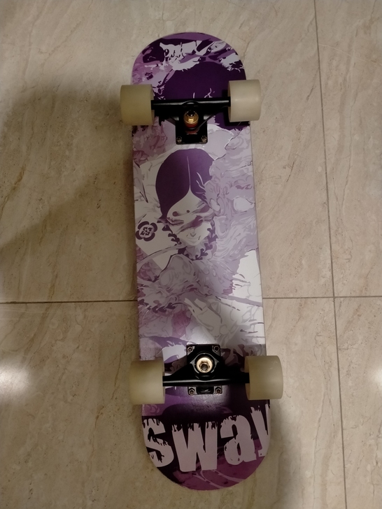 绝版动漫板面斯威专业滑板