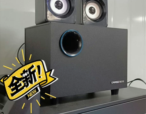 赔钱急出雅兰仕Q9木质电脑音响台式有线家用...