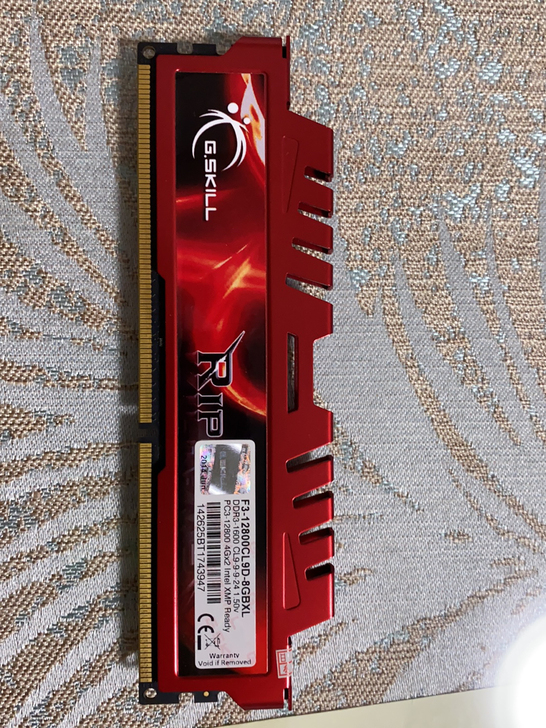 芝奇8G内存，功能正常
