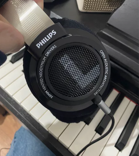 飞利浦(PHILIPS)头戴式耳机有线耳机...