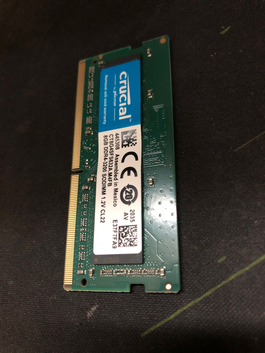 英睿达8G笔记本ddr4内存条3200完美...