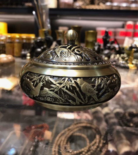 实体店铺不干了，出一批纯铜节节高升纯铜熏香...