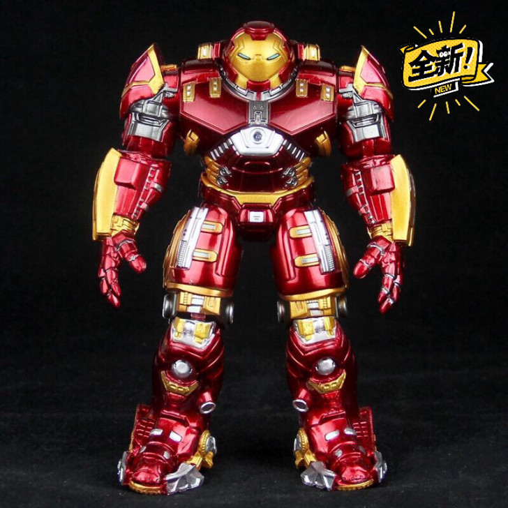 钢铁侠反浩克装甲手办 机甲模型mk44关节...