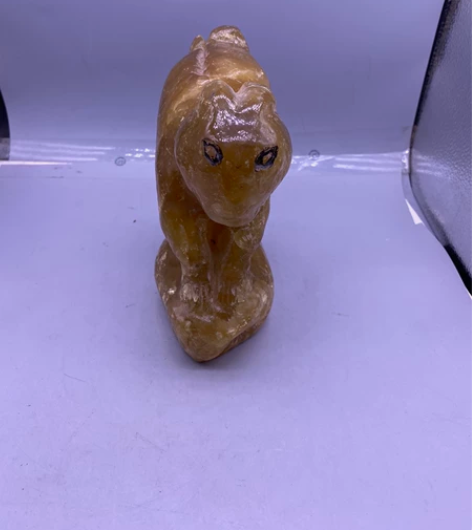 老玉雕小兽，尺寸16*17厘米，品相如图，...