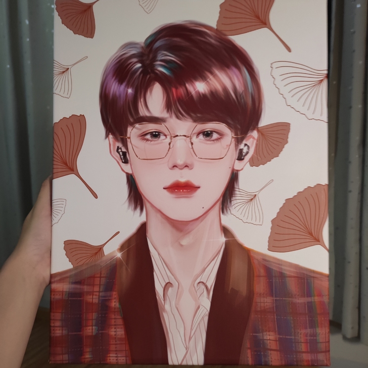 出 宋亚轩黄昏无框画 30*40 原价32...