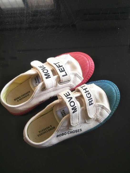 Bobo Choses 板鞋鸳鸯鞋29码，...