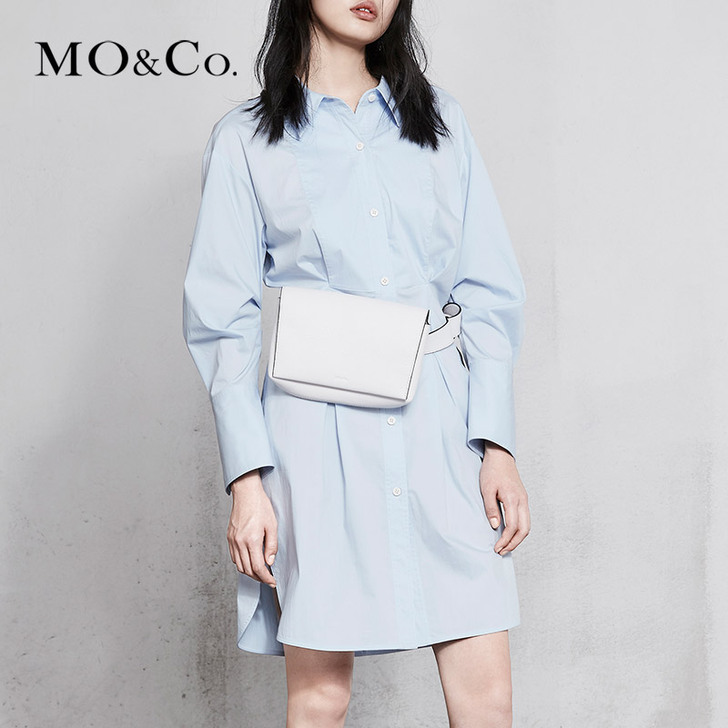 Mo＆Co．/摩安珂 连衣裙，洗一穿一，便...