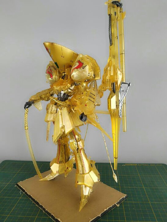 五星物语透明装甲背炮黄金电骑士代工完成品