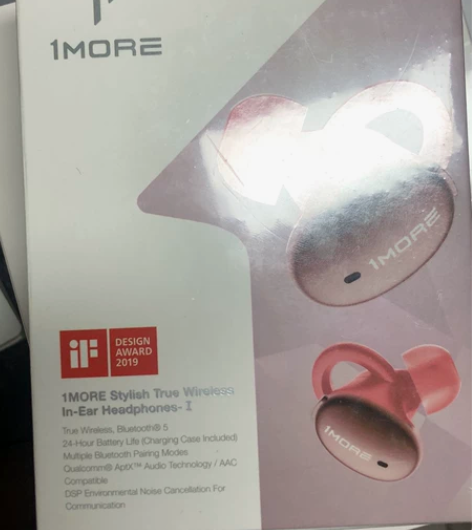 万魔降噪豆 舒适豆 粉红色 全新未拆封 之...